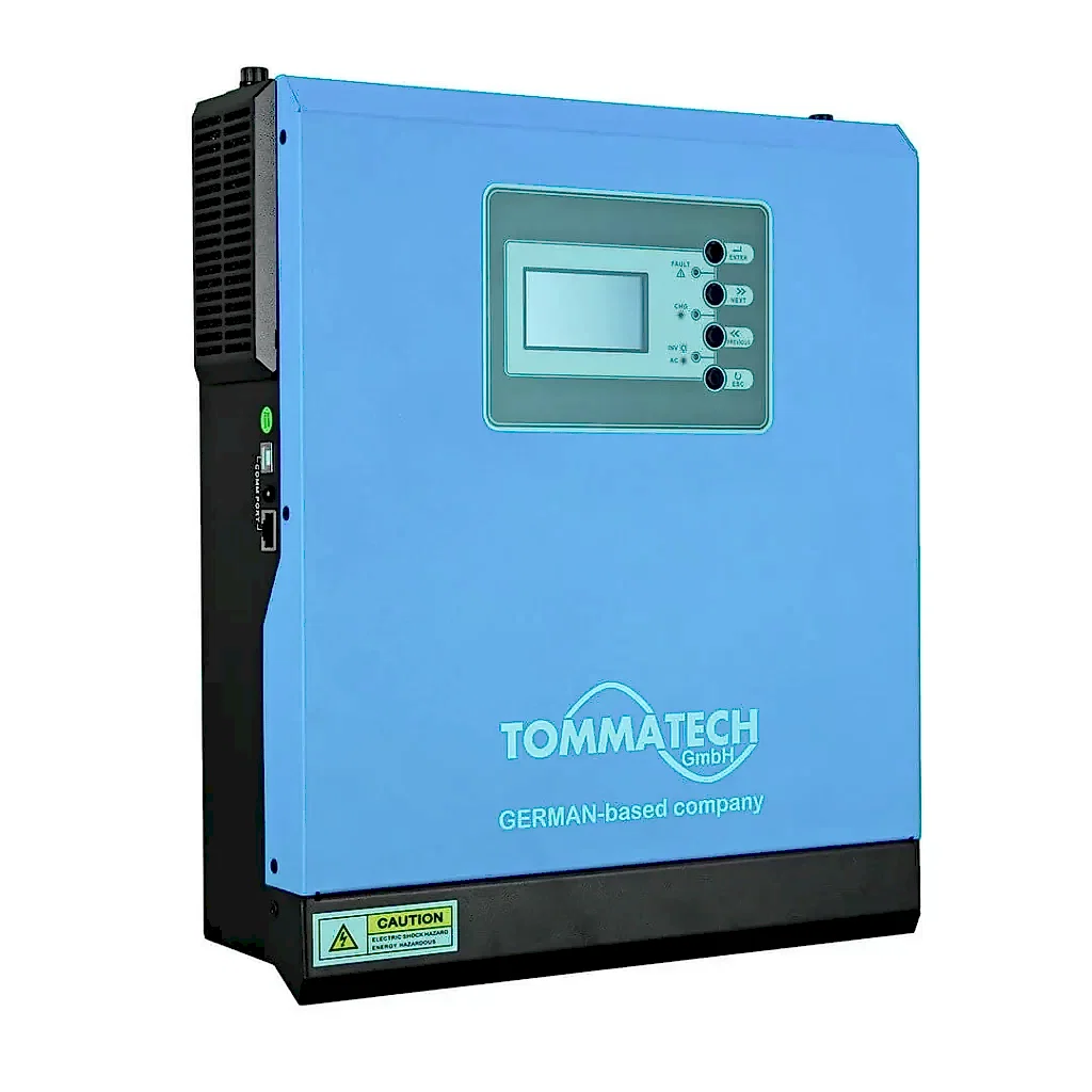 Tommatech 3000 Watt 24 Volt MPPT Tam Sinüs Akıllı İnverter New-3K